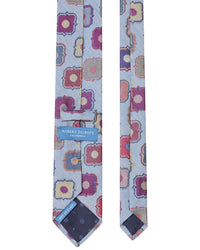 Robert Talbott Robert Talbott Silk & Wool-Blend Large Medallion Necktie