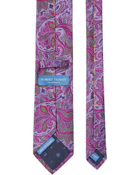 Robert Talbott Robert Talbott Silk Dotted Paisley Necktie