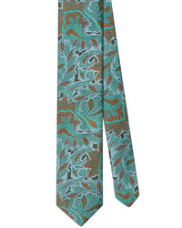 Robert Talbott Robert Talbott Silk Dotted Paisley Necktie