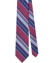 Robert Talbott Robert Talbott Silk Large Multi Repp Necktie