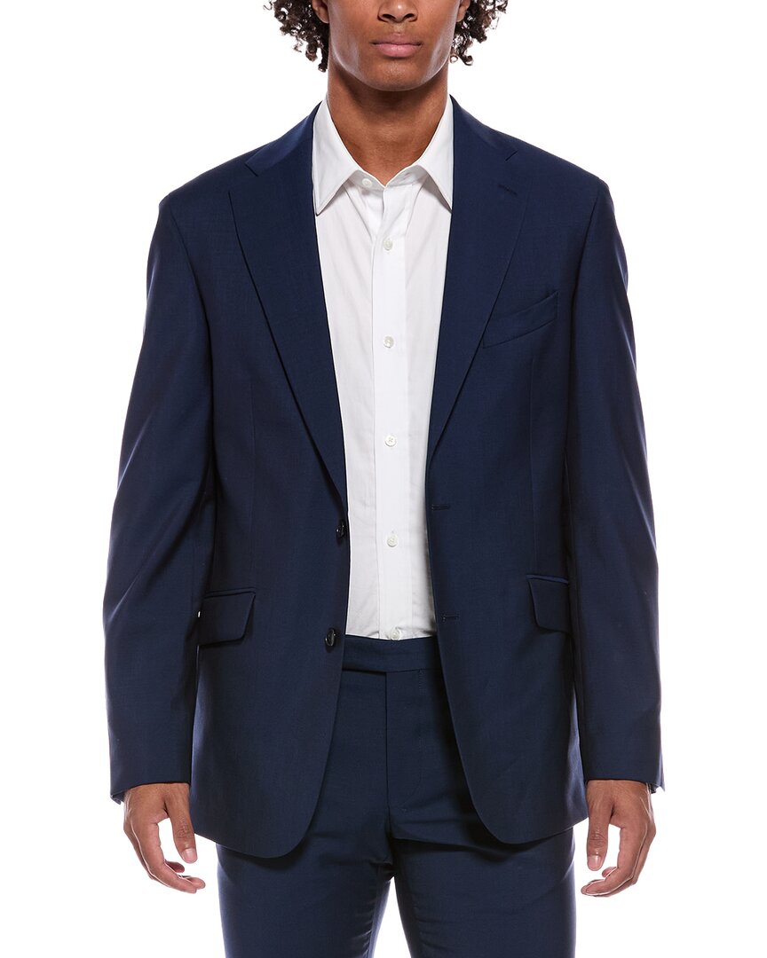 Richard James Richard James Classic Wool & Mohair-Blend Suit Jacket