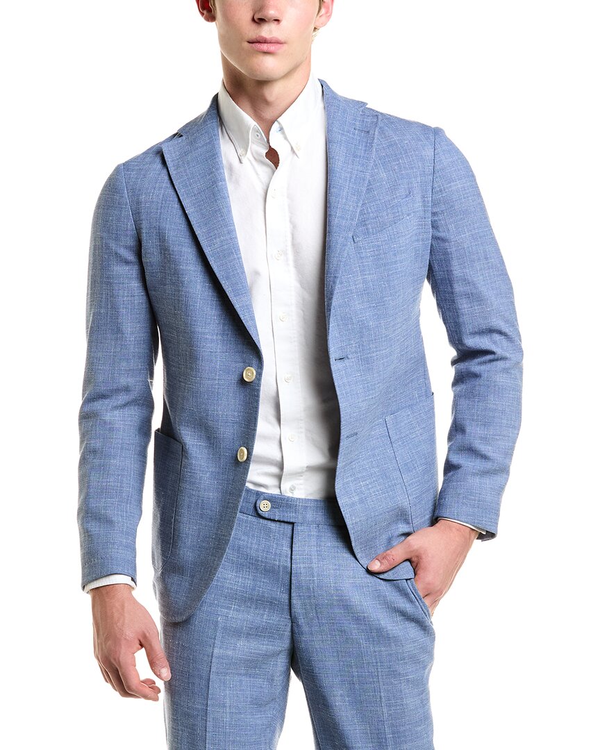 Richard James Richard James Wool & Linen-Blend Travel Jacket
