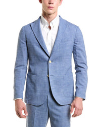 Richard James Richard James Wool & Linen-Blend Travel Jacket