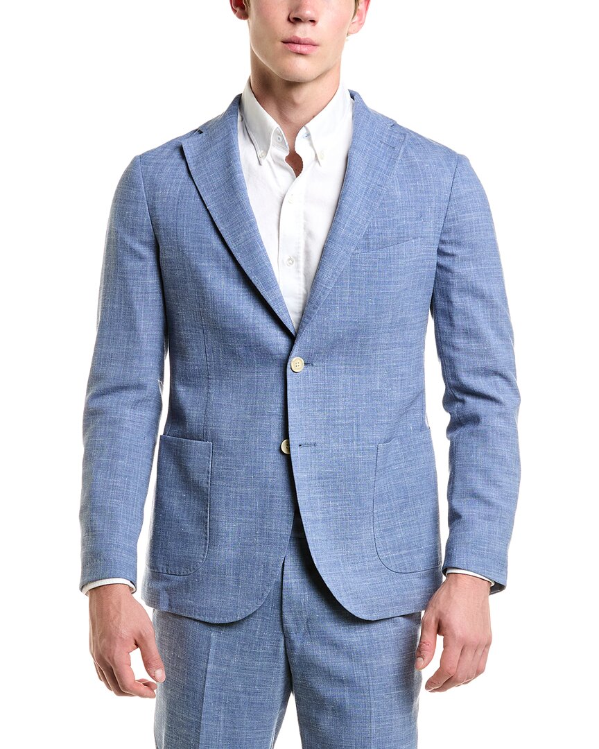 Richard James Richard James Wool & Linen-Blend Travel Jacket