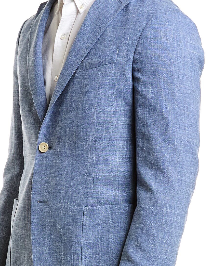 Richard James Richard James Wool & Linen-Blend Travel Jacket