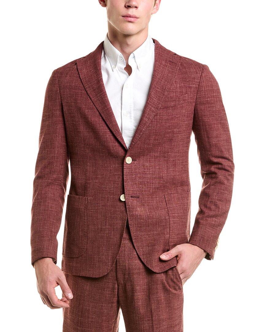 Richard James Richard James Wool & Linen-Blend Travel Jacket
