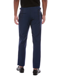 Richard James Richard James Wool & Mohair-Blend Flat Fronted Trouser