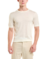 Richard James Richard James Classic Wool & Silk-Blend Crewneck T-Shirt