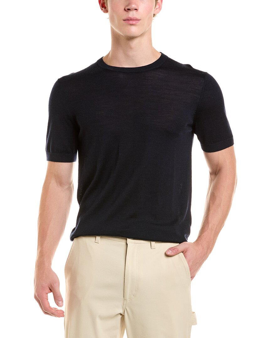 Richard James Richard James Classic Wool & Silk-Blend Crewneck T-Shirt