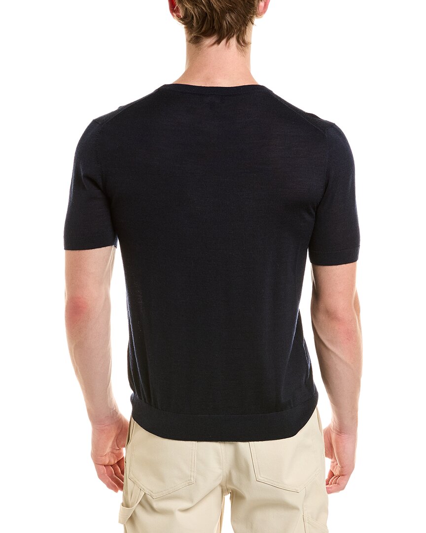 Richard James Richard James Classic Wool & Silk-Blend Crewneck T-Shirt