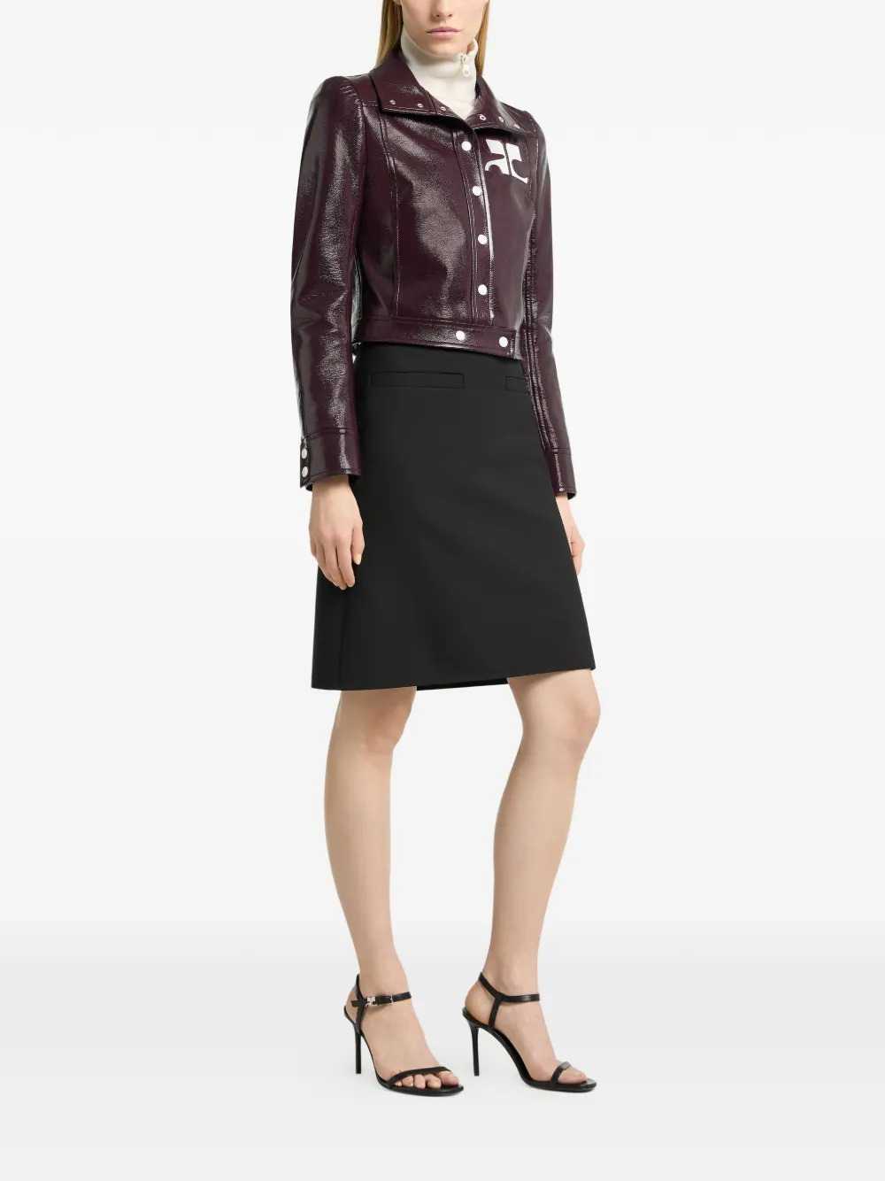 COURREGES Courreges Women Re-Edition Vinyl Jacket