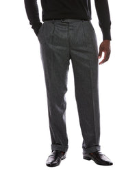 Kilgour Kilgour Wide Leg Wool-Blend Trouser