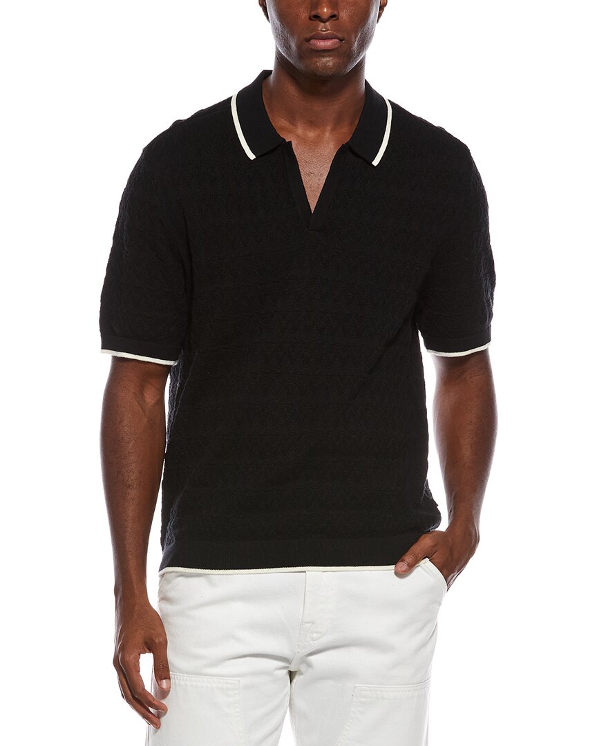 Civil Society Civil Society Palani Relaxed Fit Zigzag Purl Stitch Shirt