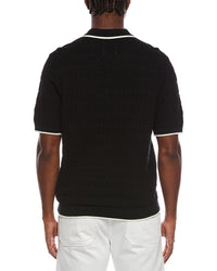 Civil Society Civil Society Palani Relaxed Fit Zigzag Purl Stitch Shirt