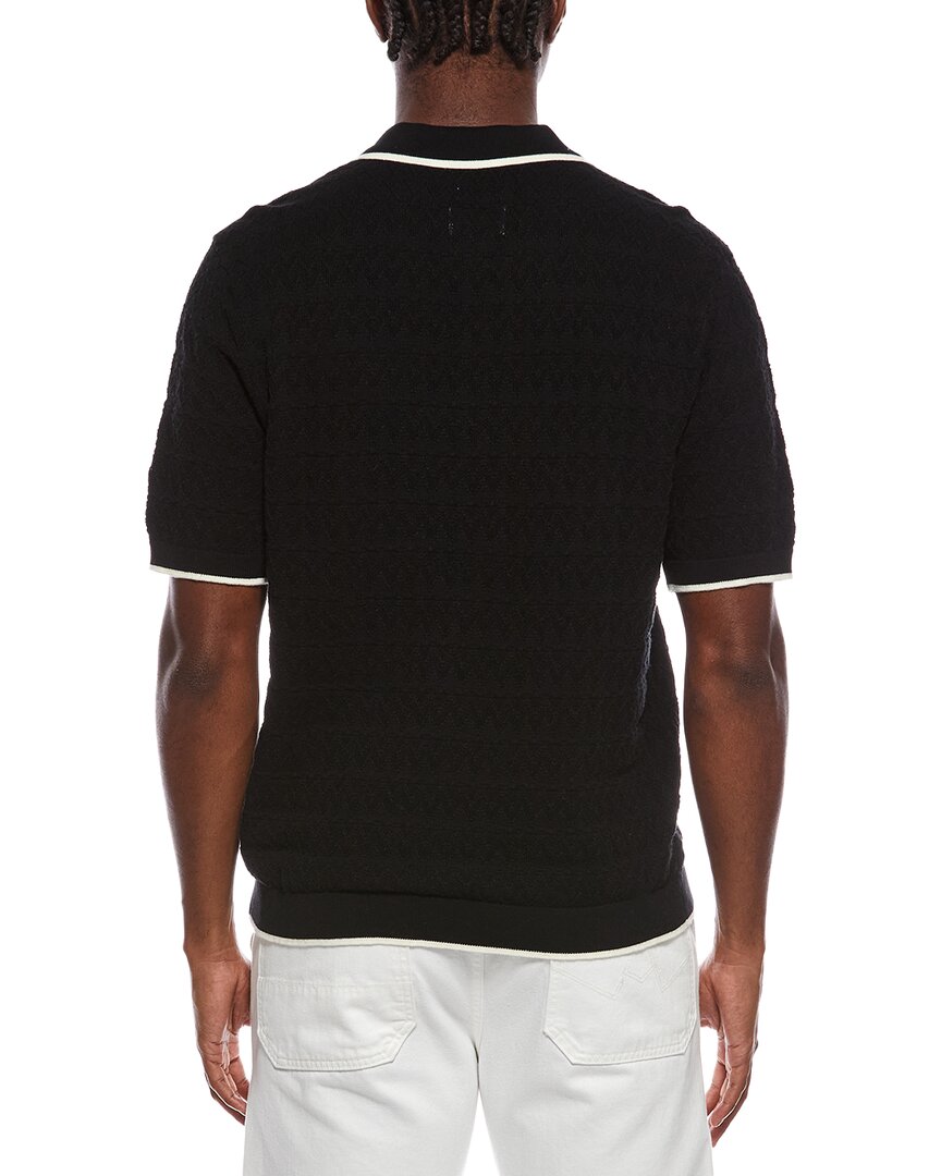 Civil Society Civil Society Palani Relaxed Fit Zigzag Purl Stitch Shirt