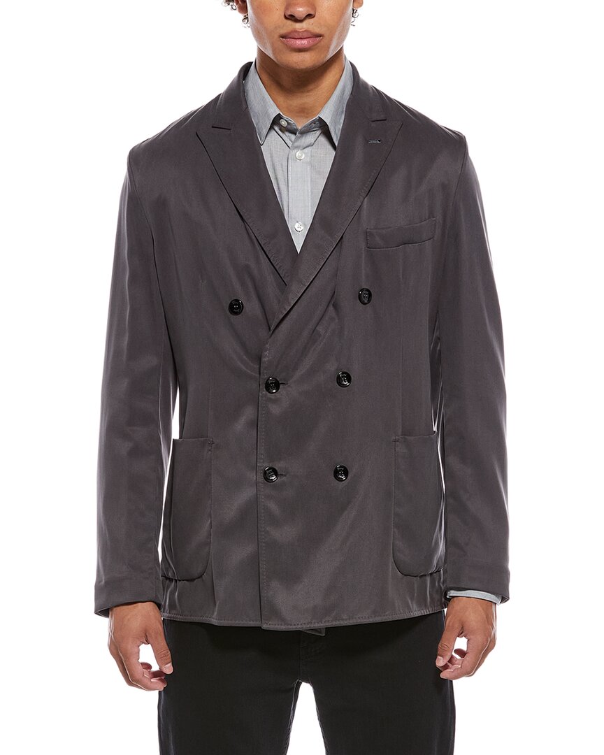 Brioni Brioni Deconstructed Double Breasted Blazer