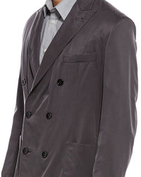 Brioni Brioni Deconstructed Double Breasted Blazer