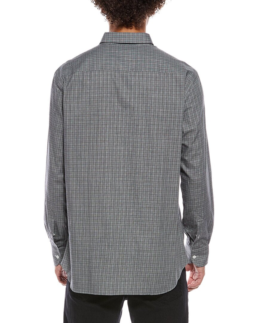 Brioni Brioni Plaid Button Up Dress Shirt