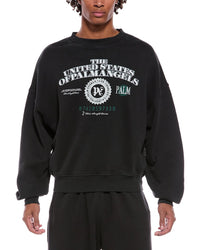 Palm Angels Palm Angels Dollar Loose Crewneck Sweatshirt