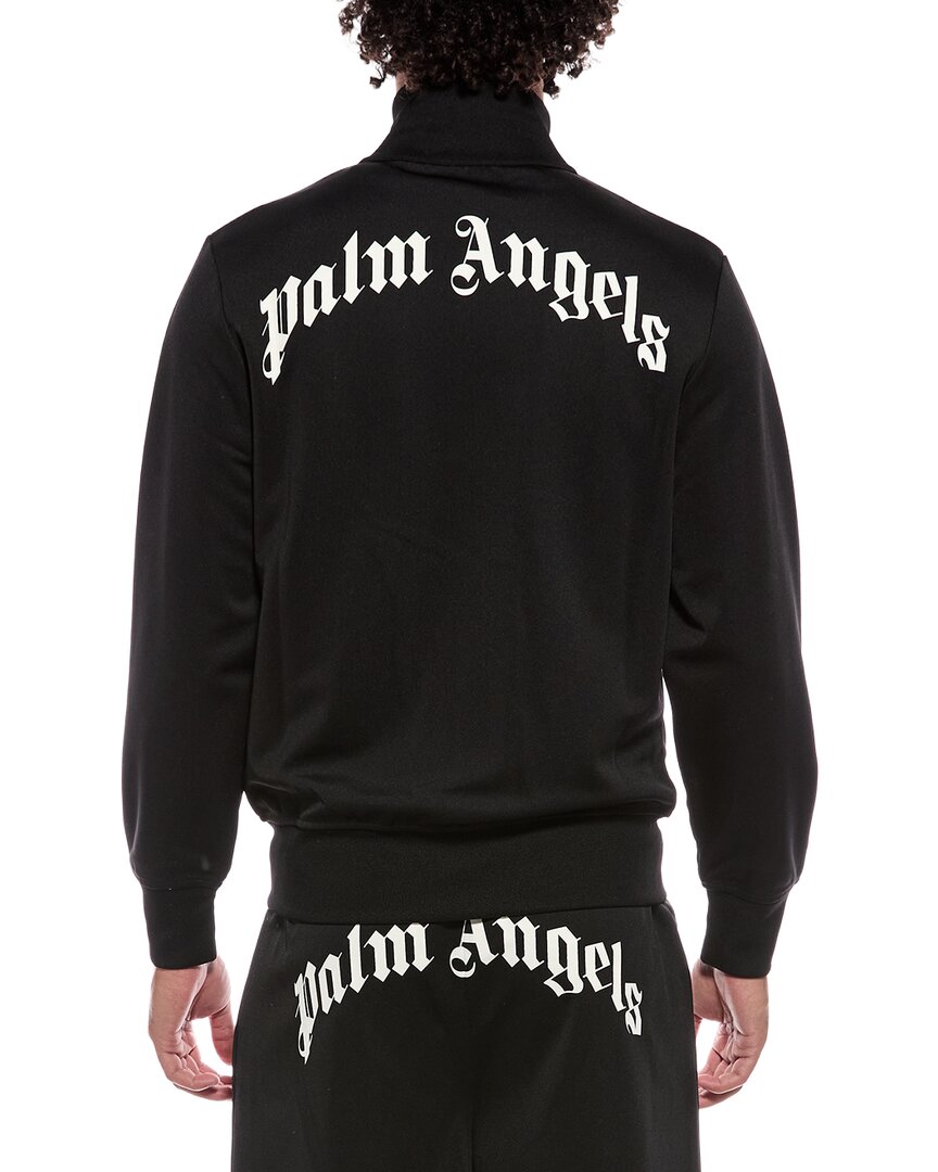 Palm Angels Palm Angels Back Curved Logo Track Jacket