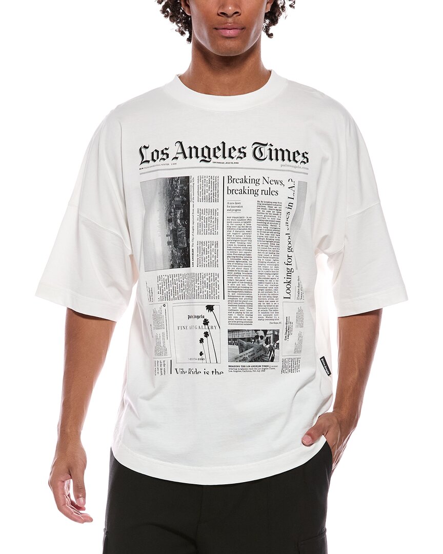 Palm Angels Palm Angels Paxlatimes News Over T-Shirt