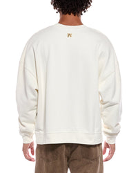Palm Angels Palm Angels Burning Monogram Crewneck Sweatshirt