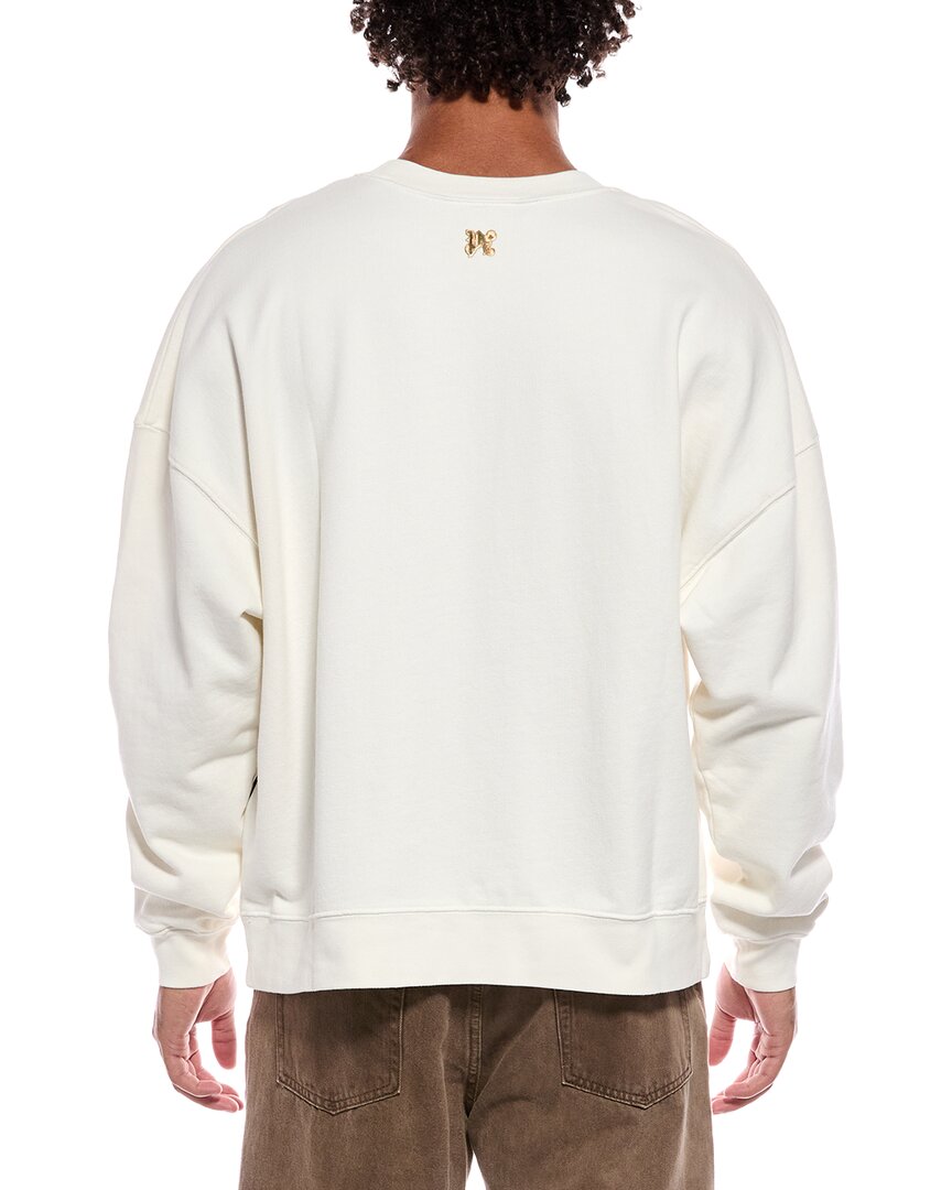 Palm Angels Palm Angels Burning Monogram Crewneck Sweatshirt