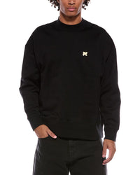 Palm Angels Palm Angels Monogram Pin Crewneck Sweatshirt