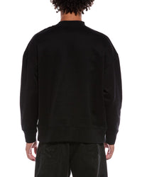 Palm Angels Palm Angels Monogram Pin Crewneck Sweatshirt
