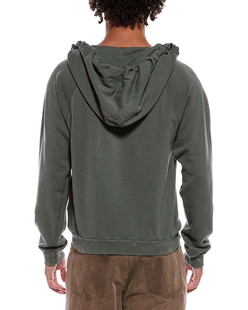 Palm Angels Palm Angels Bear Ripped Slim Fit Hoodie