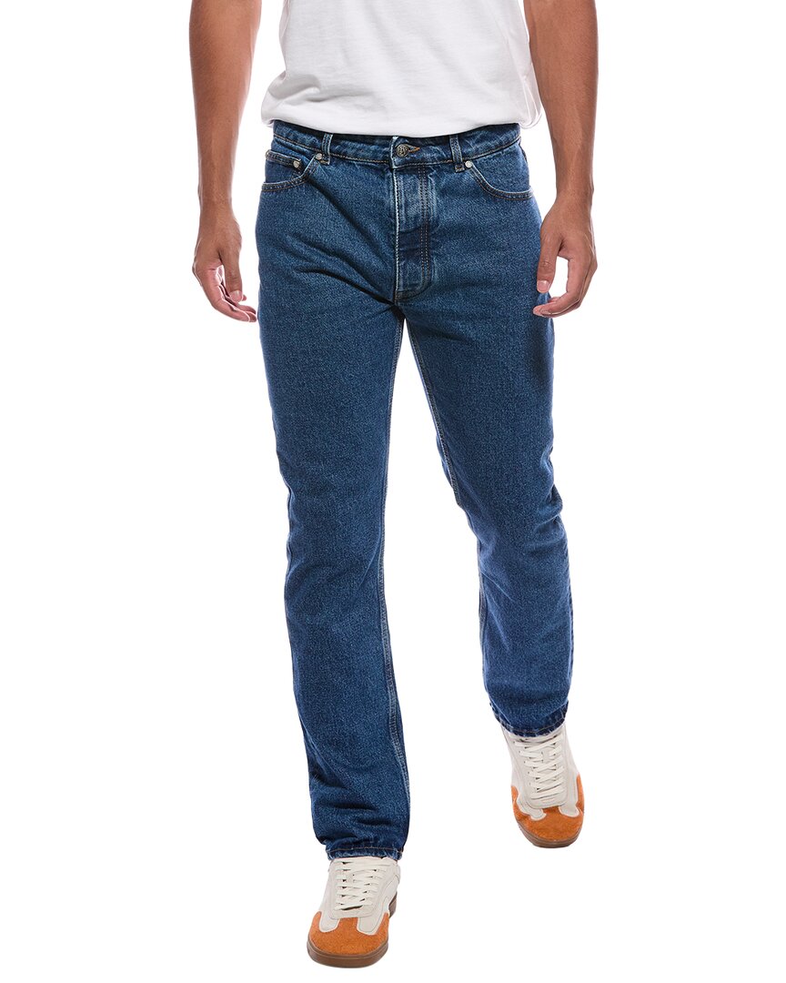 Palm Angels Palm Angels Low Waist Monogram Straight Jean