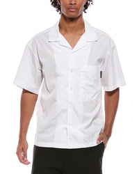 Palm Angels Palm Angels Curved Logo Classic Shirt