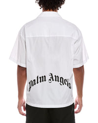 Palm Angels Palm Angels Curved Logo Classic Shirt
