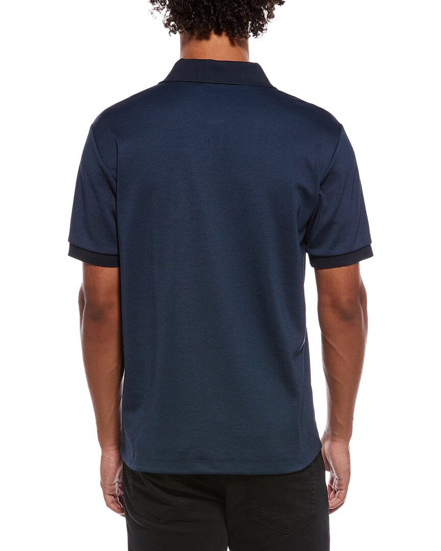 Theory Geo Modern Jacquard Polo Shirt