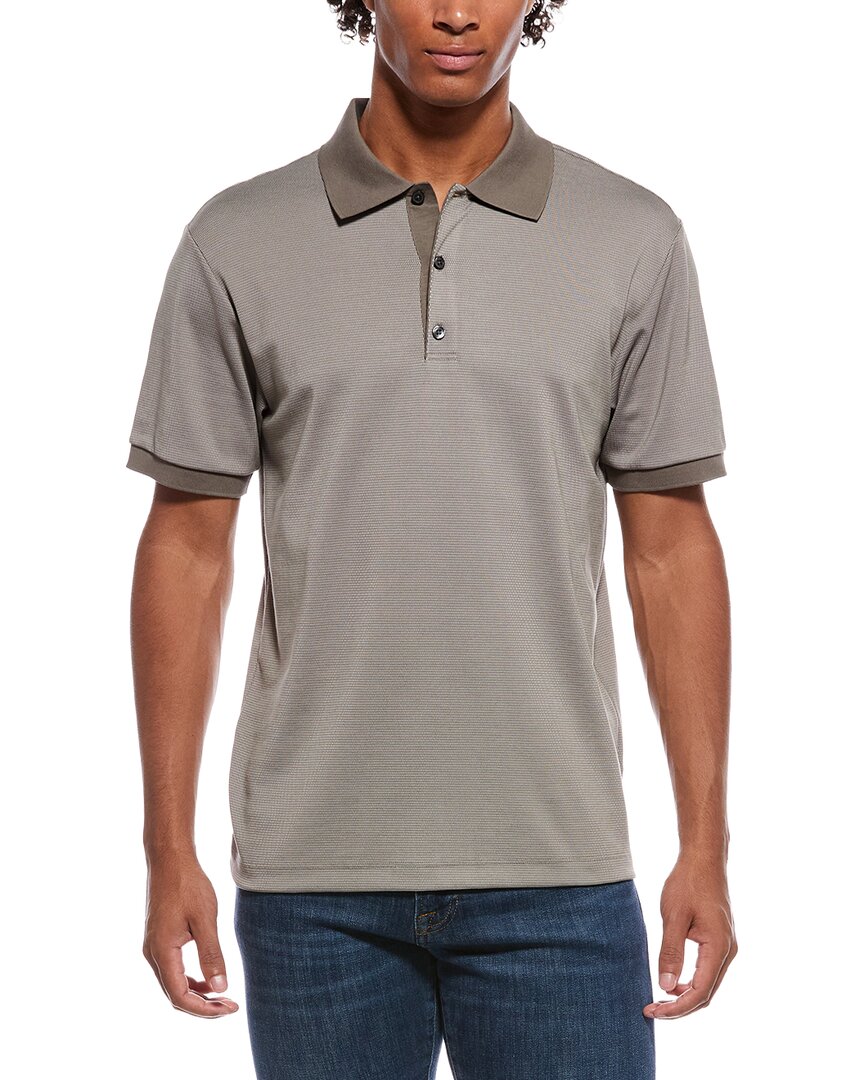 Theory Geo Modern Jacquard Polo Shirt