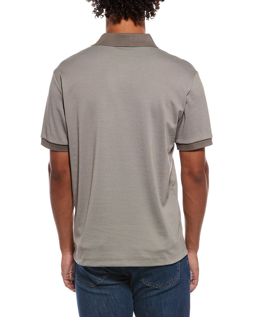 Theory Geo Modern Jacquard Polo Shirt