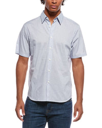 Theory Irving Mini Geo Shirt