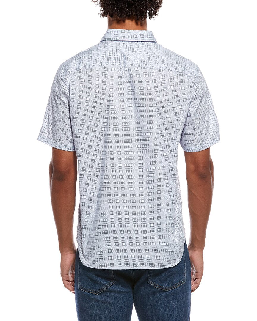 Theory Irving Mini Geo Shirt