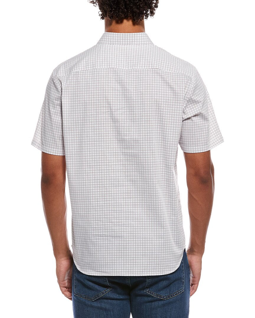 Theory Irving Mini Geo Shirt