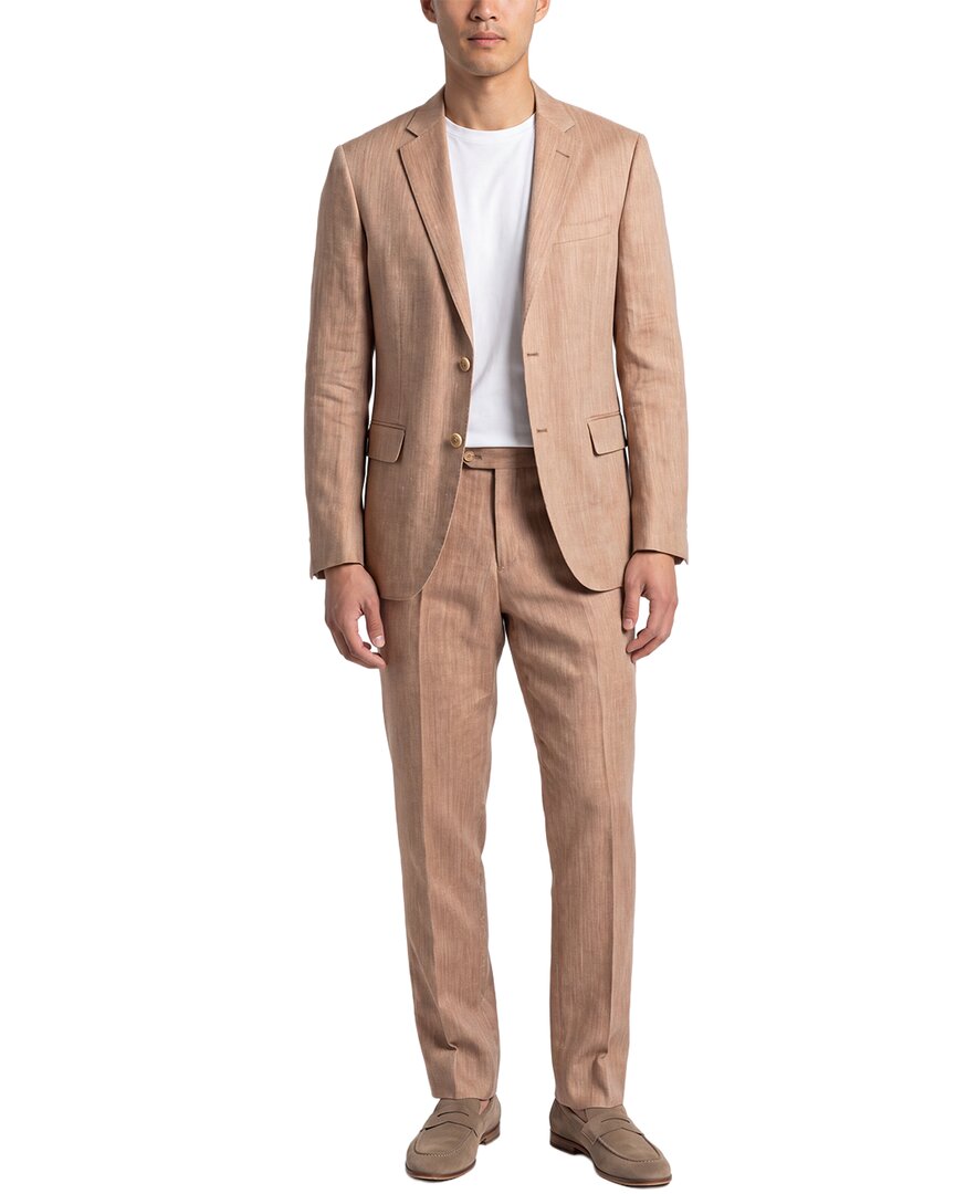 Corneliani Corneliani 2Pc Wool, Silk, & Linen-Blend Suit