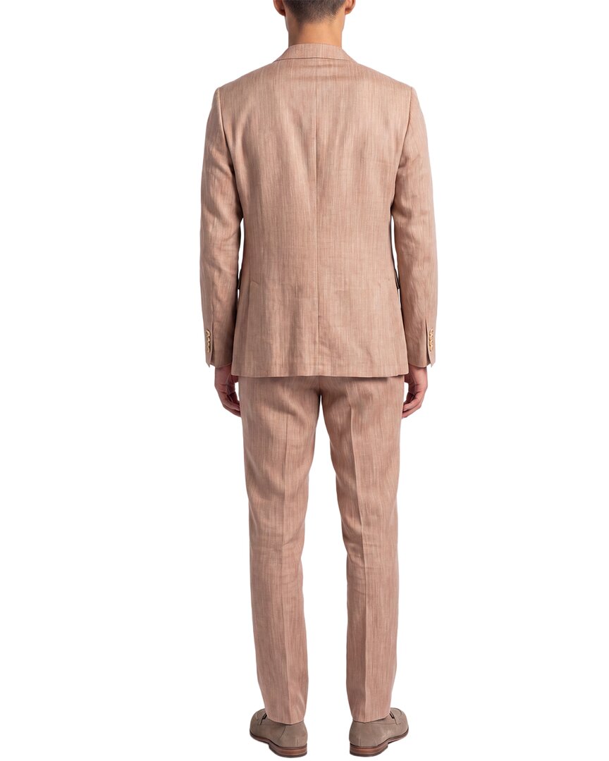 Corneliani Corneliani 2Pc Wool, Silk, & Linen-Blend Suit