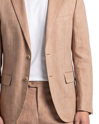 Corneliani Corneliani 2Pc Wool, Silk, & Linen-Blend Suit