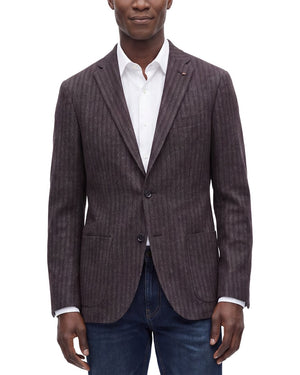 Corneliani Cc Collection Striped Wool & Silk-Blend Blazer image