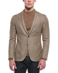 Corneliani Corneliani Cc Collection Wool & Linen-Blend Jacket