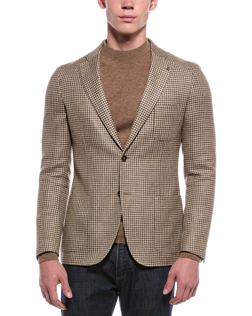 Corneliani Corneliani Cc Collection Wool & Linen-Blend Jacket