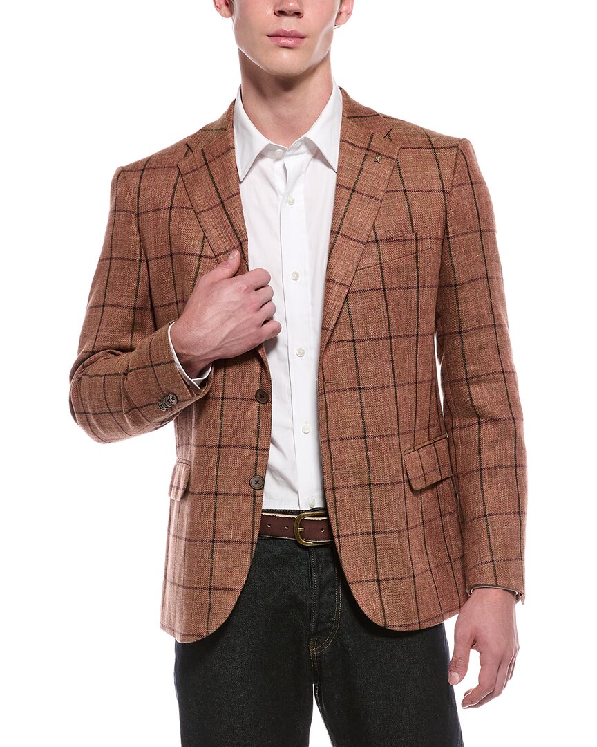 Corneliani Corneliani Cc Collection Virgin Wool & Linen-Blend Jacket