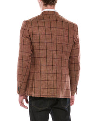 Corneliani Corneliani Cc Collection Virgin Wool & Linen-Blend Jacket