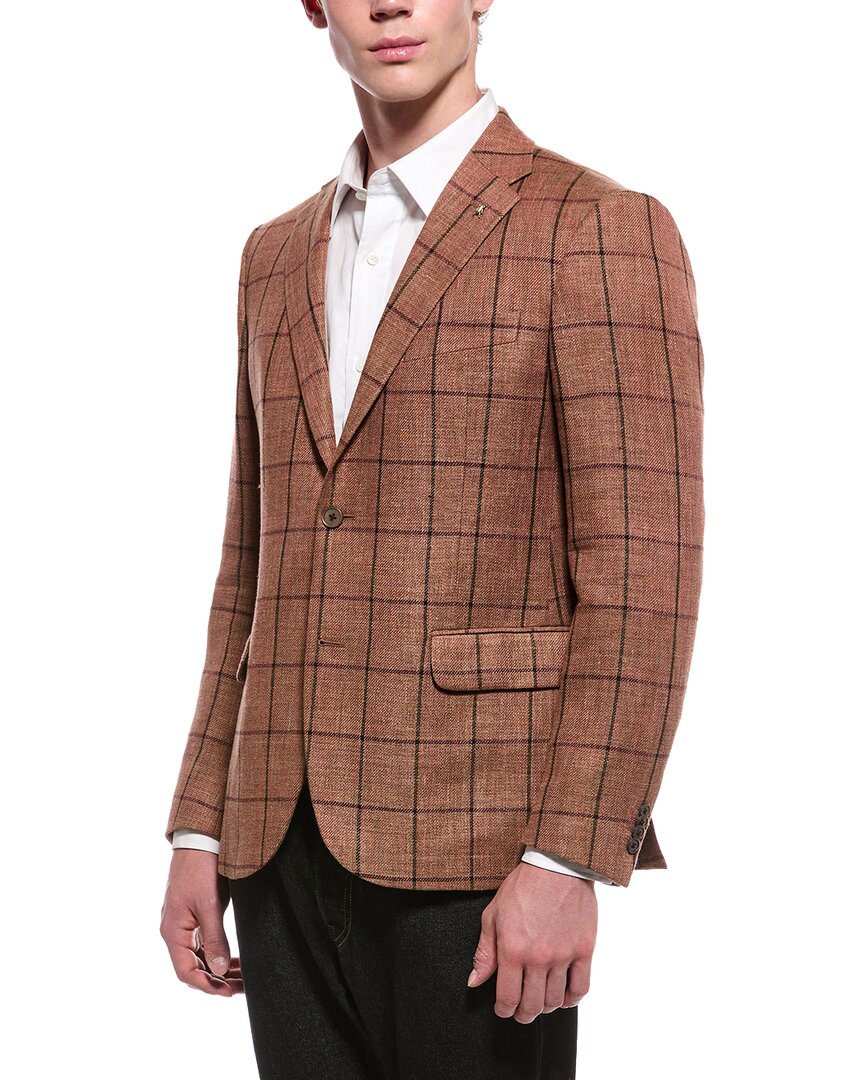 Corneliani Corneliani Cc Collection Virgin Wool & Linen-Blend Jacket