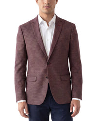 Corneliani Corneliani Cc Collection Half-Lined Wool & Linen-Blend Blazer