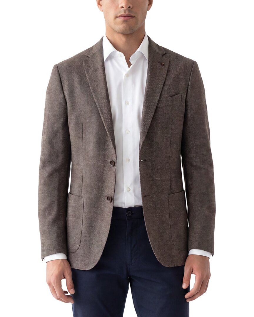 Corneliani Corneliani Cc Collection Hopsack Wool-Blend Blazer